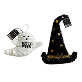 Halloween Sparkling Halloween Ornament Ghost Hat