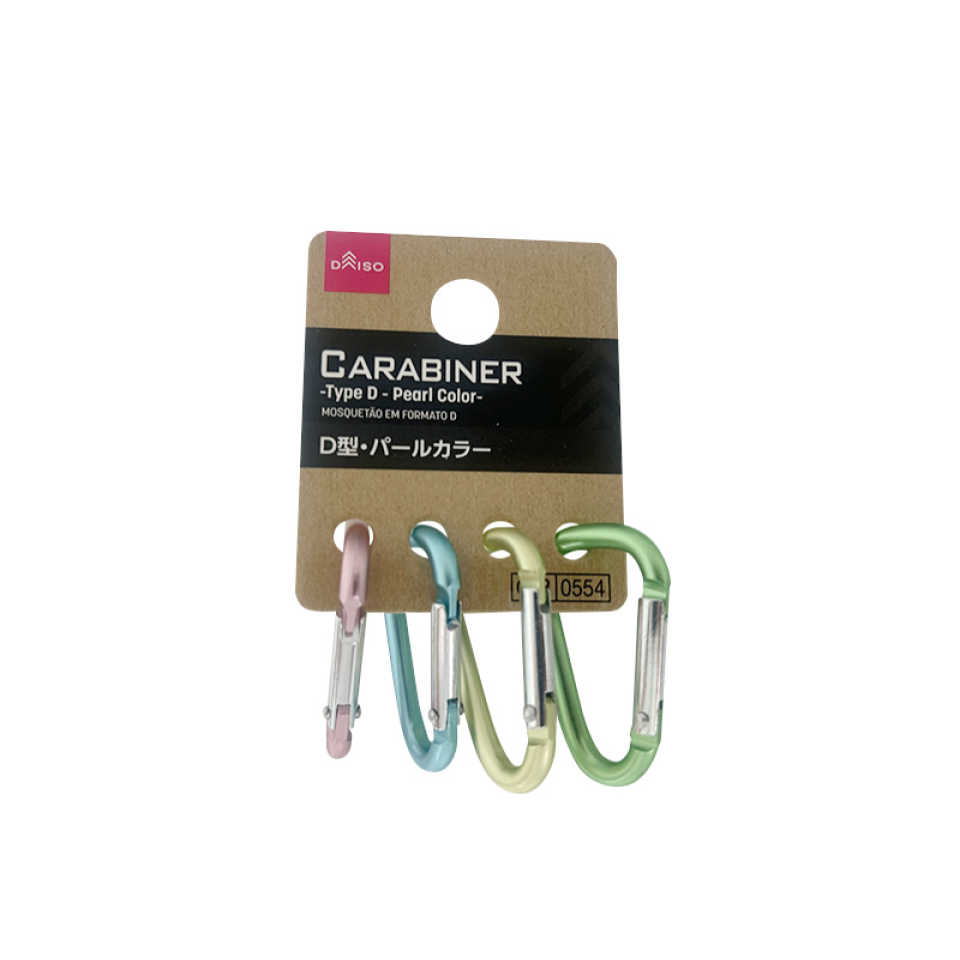 Carabiner Type D Pearl Color