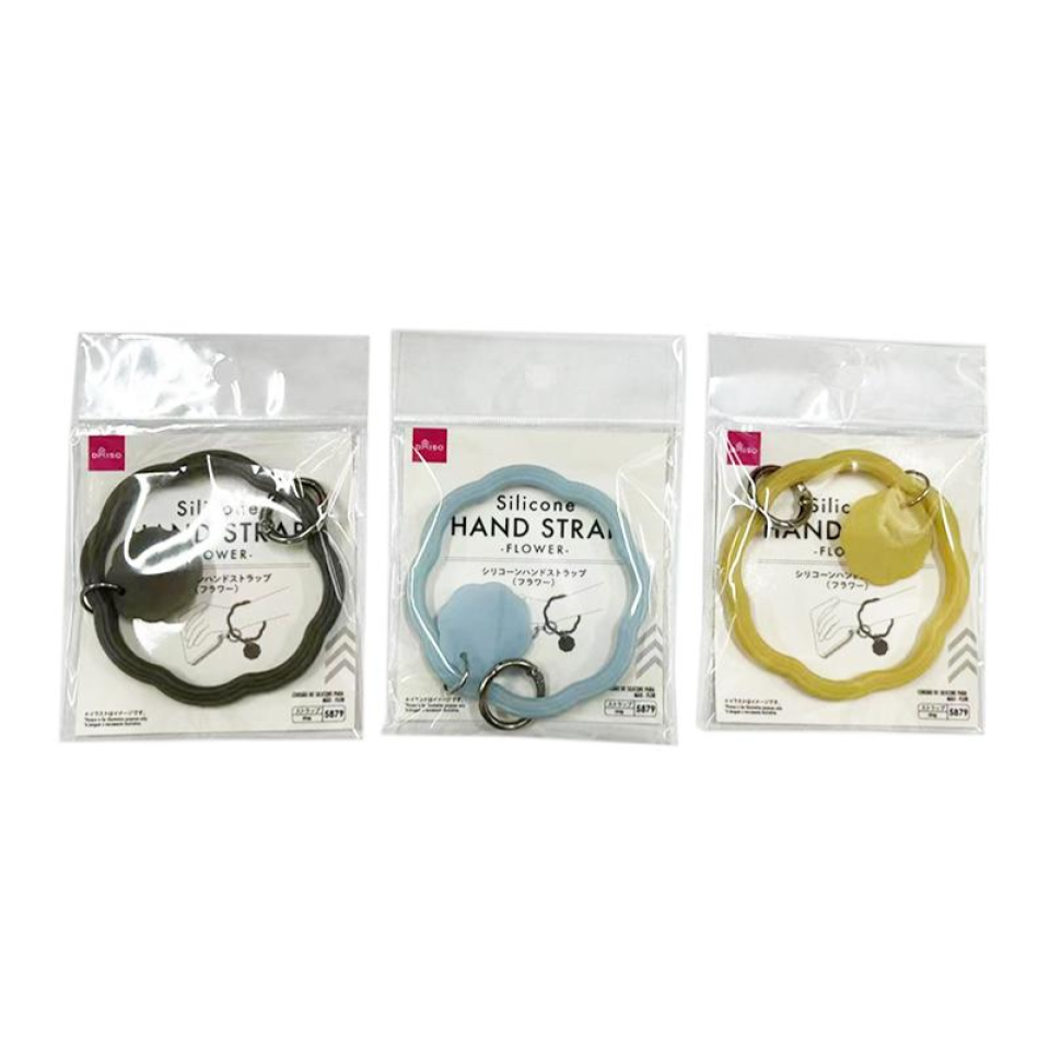 Silicone Hand Strap Flower