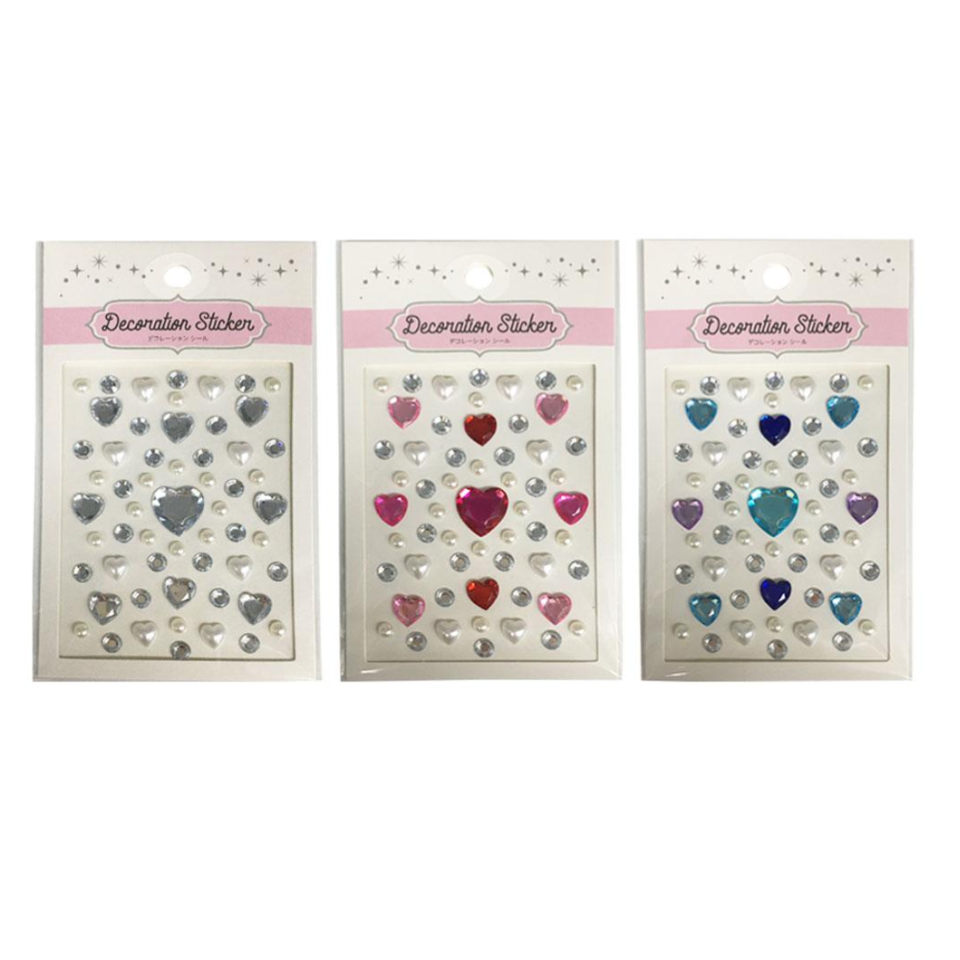 Decoration Sticker Heart Mix