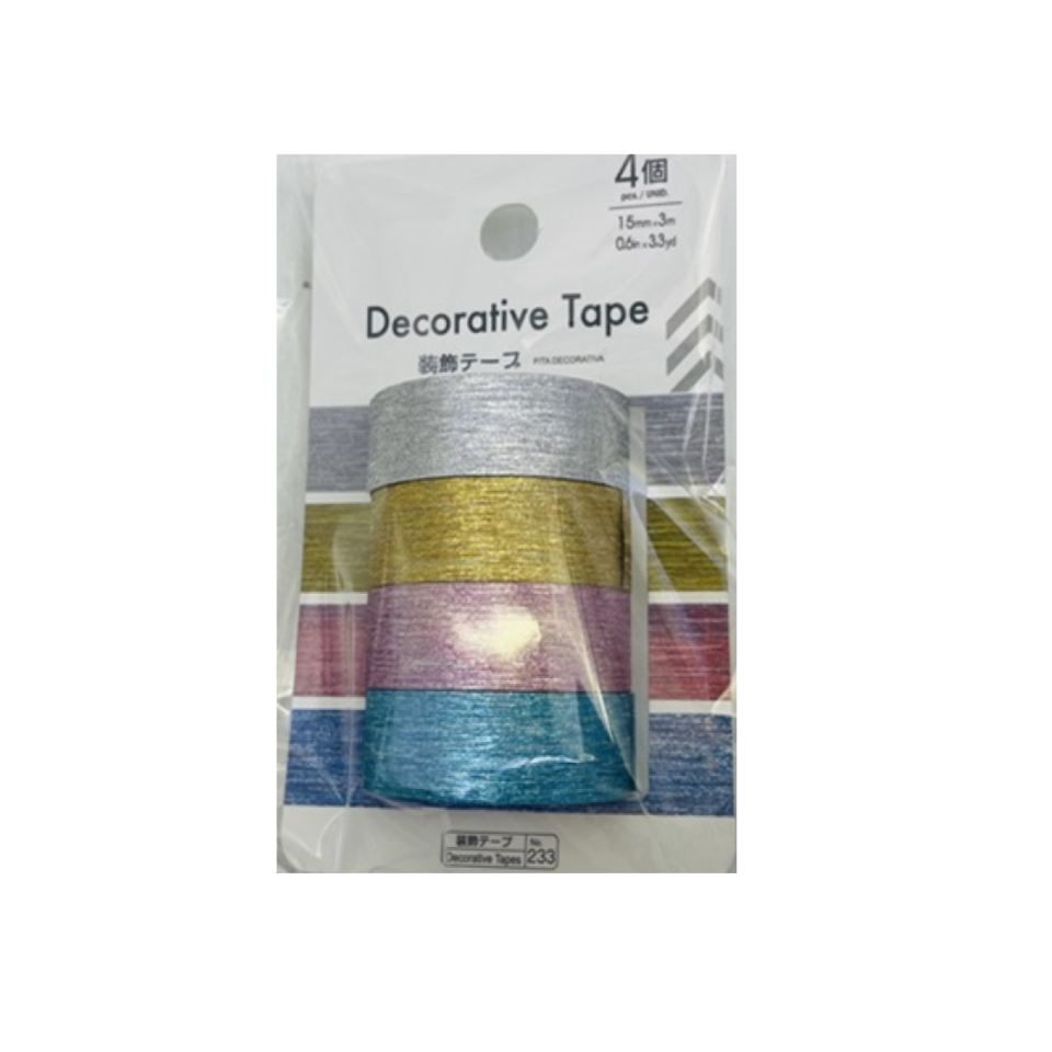 Decorative Tape D Glitter 15mm x 3m