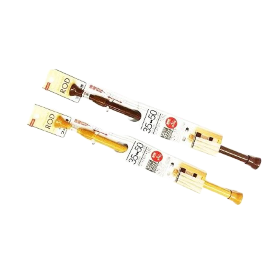 Wood Grain Steel Tension Pole 35cm-50cm