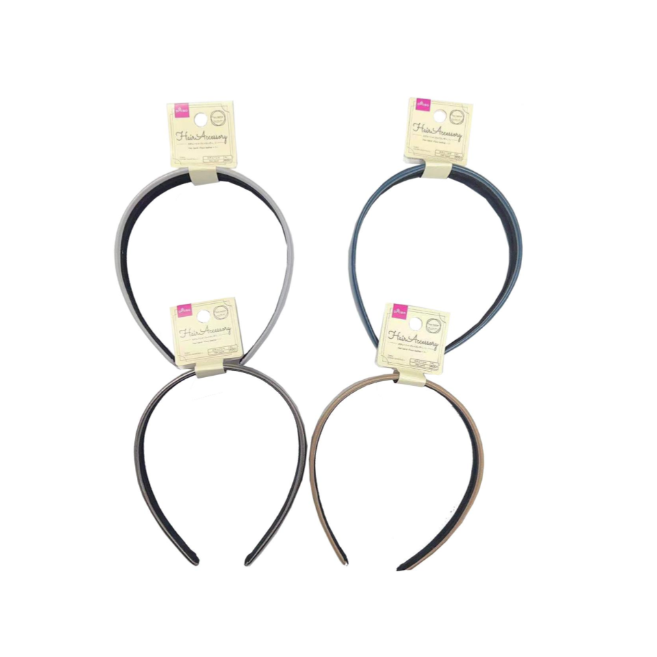 Hair Band Faux Leather 1