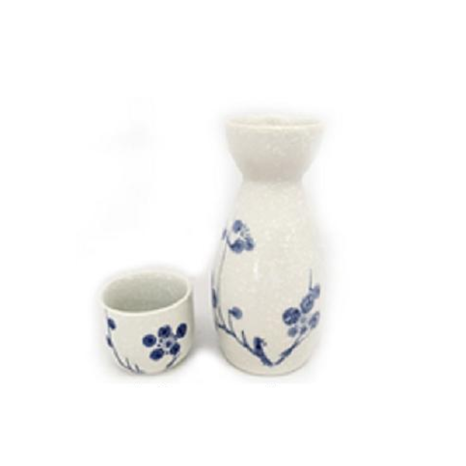 Sake Bottle and Cup
