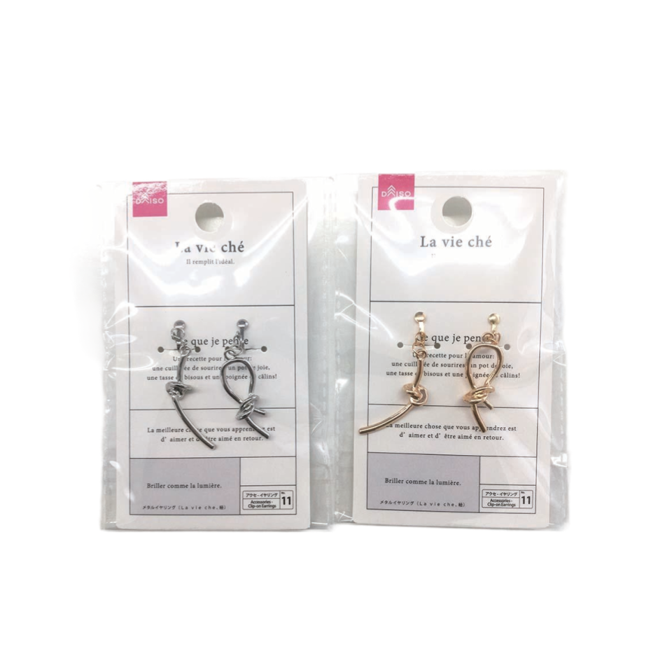 Earring String Metal La Vie Che