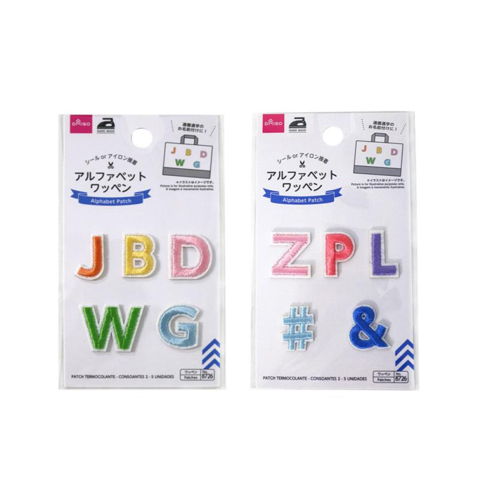 Alphabet Patch Consonant 2