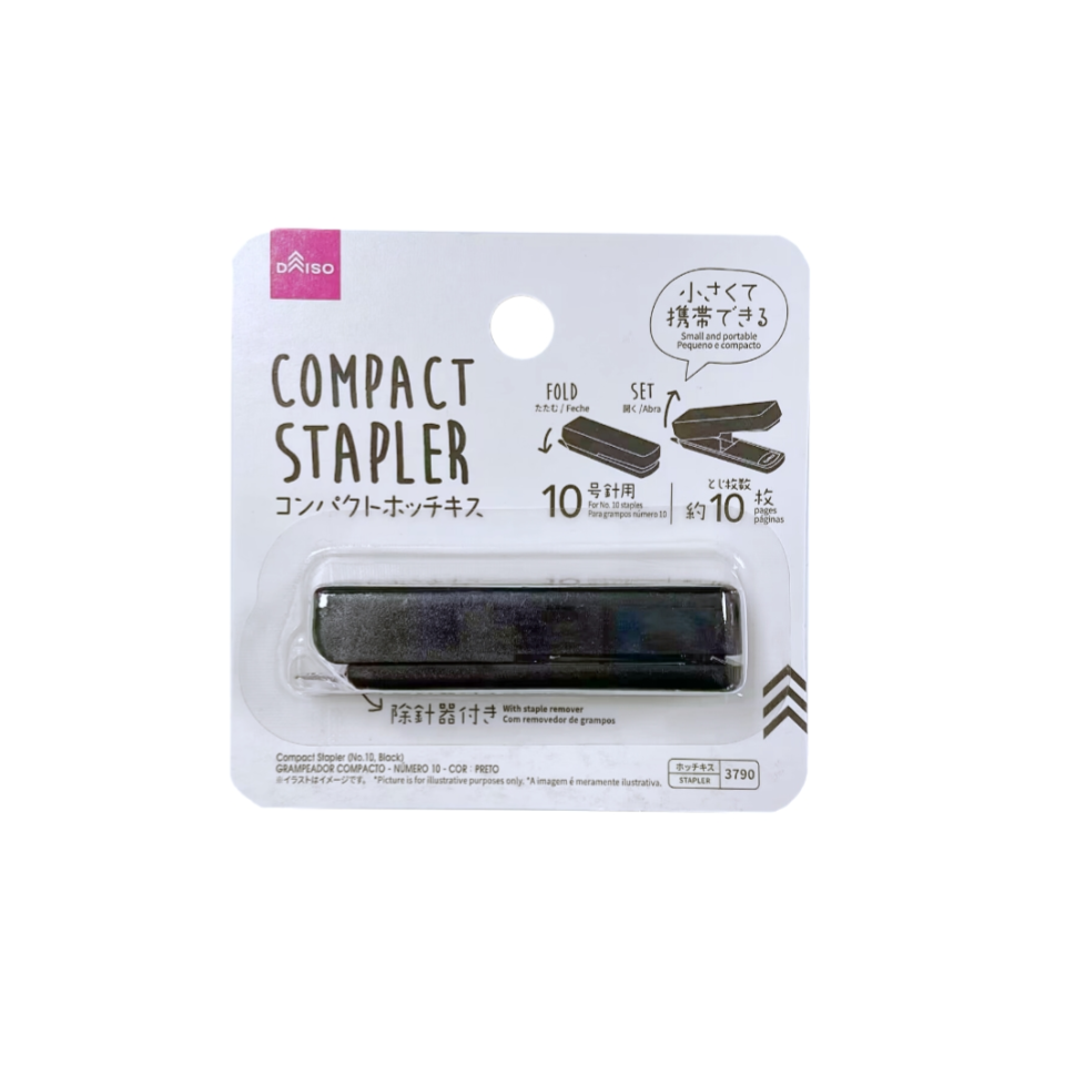 Compact Stapler No. 10 Black