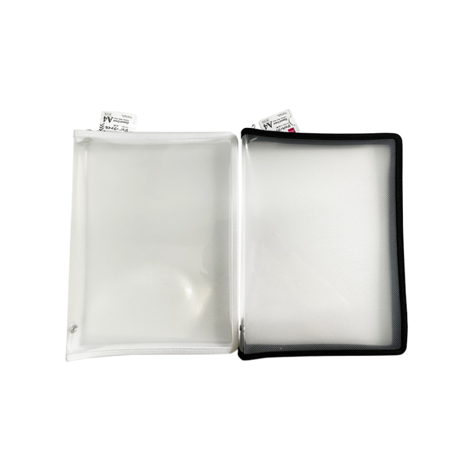 Zipped Case A4 White/Black