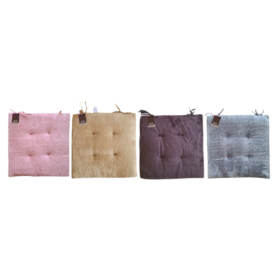 Seat Cushion Plain Fluffy