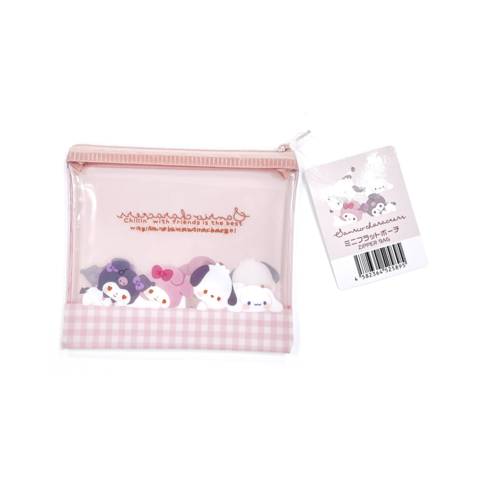 Zipper Bag Mini Sanrio Characters Chill