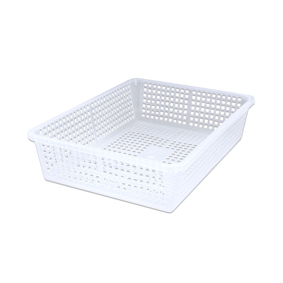 Color Life A4 Mesh Basket Clear