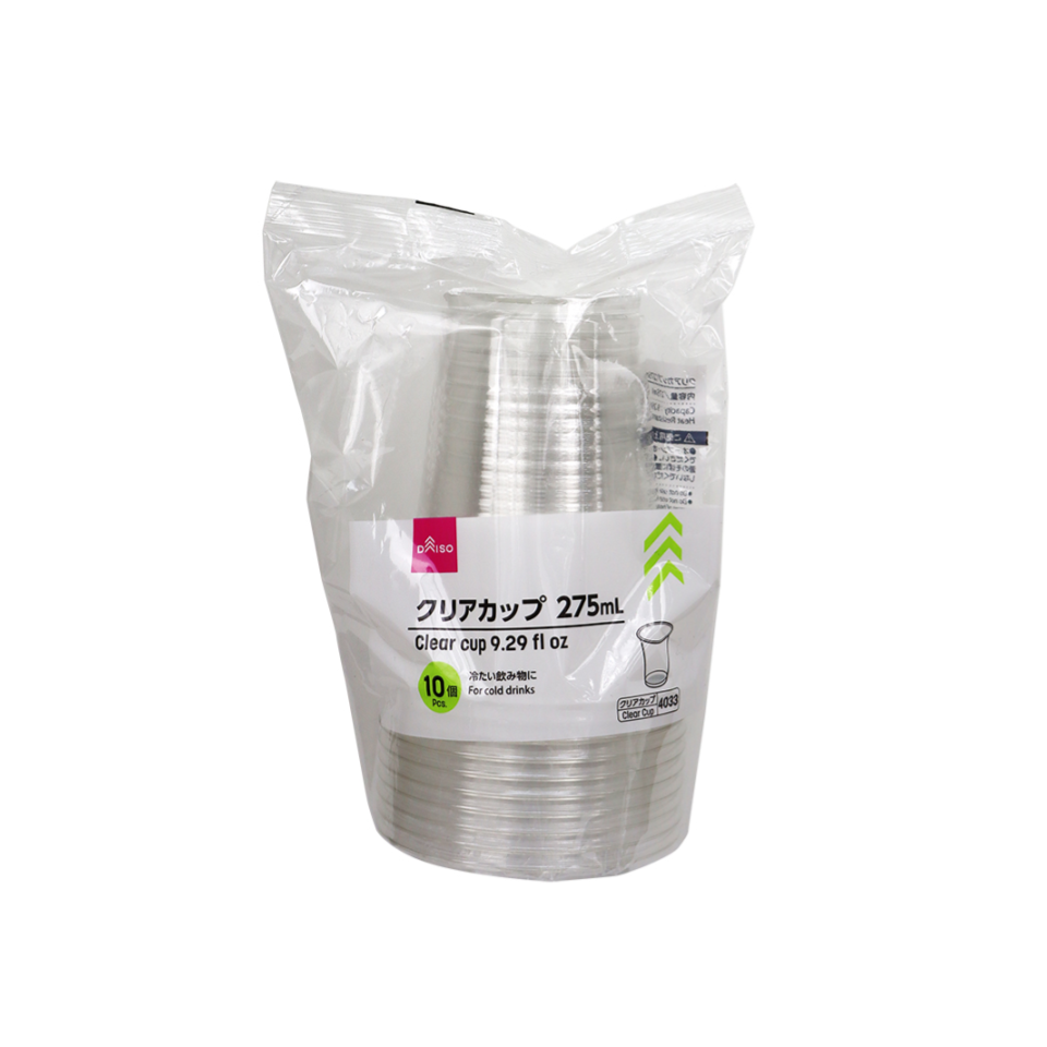 Clear Cup 9.29floz