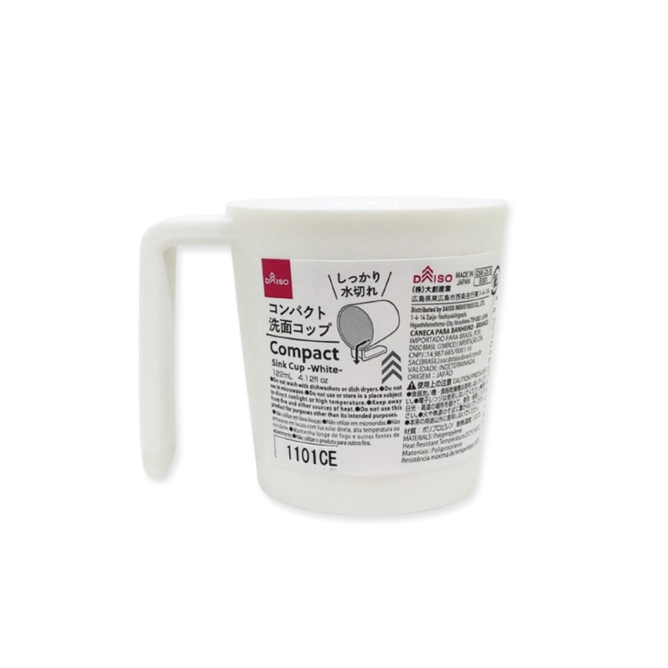 Compact Sink Cup White