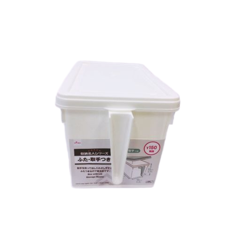 Box with Lid Storage Master 15cm x 28cm x 16cm – DAISO SINGAPORE