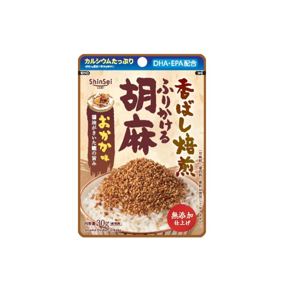 Shinsei Additive Free Furikake Soy Sauce Bonito Flakes