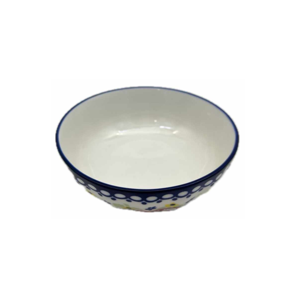 Small Bowl Blue Line Flower 11.5cm