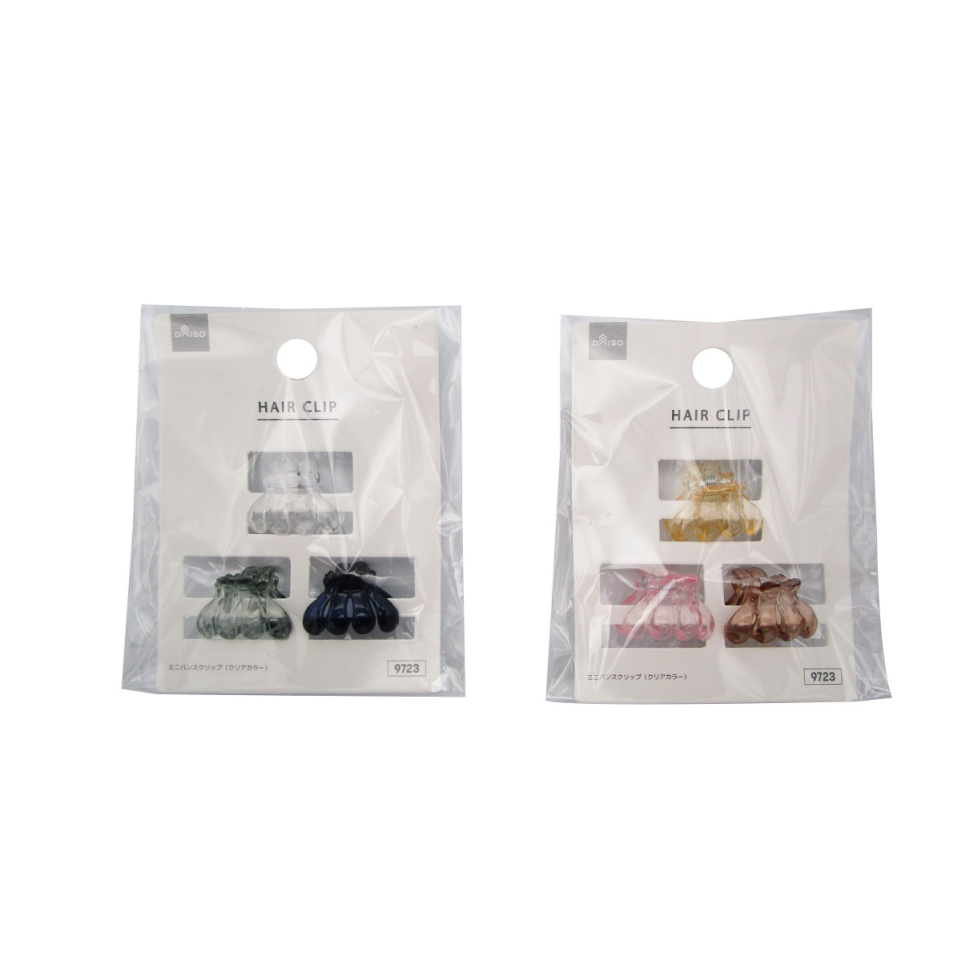 Mini Claw Clip Clear