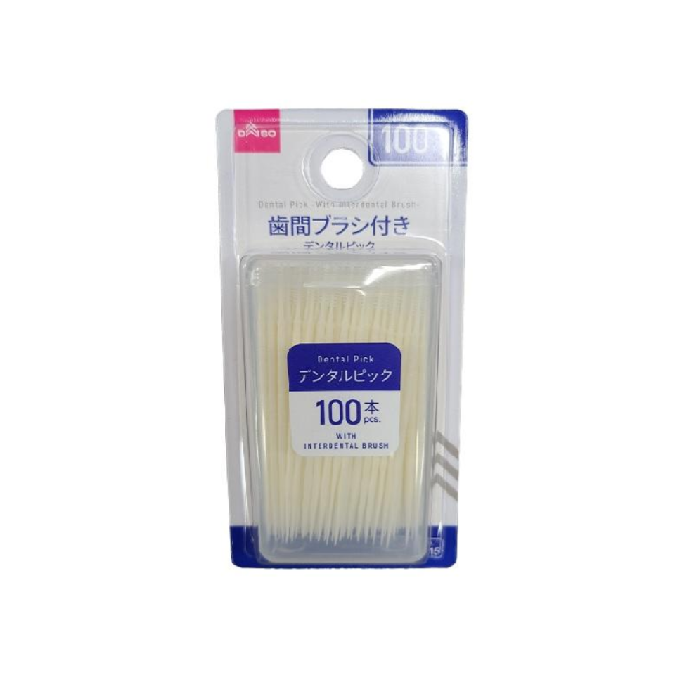 Dental Pick with Interdental Brush