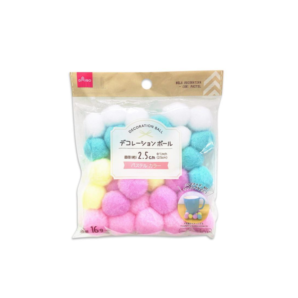 Decoration Ball 2.5cm Pastel Color