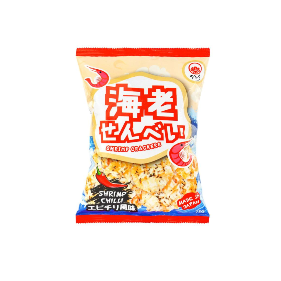 Shrimp Rice Cracker with Shrimp Chill