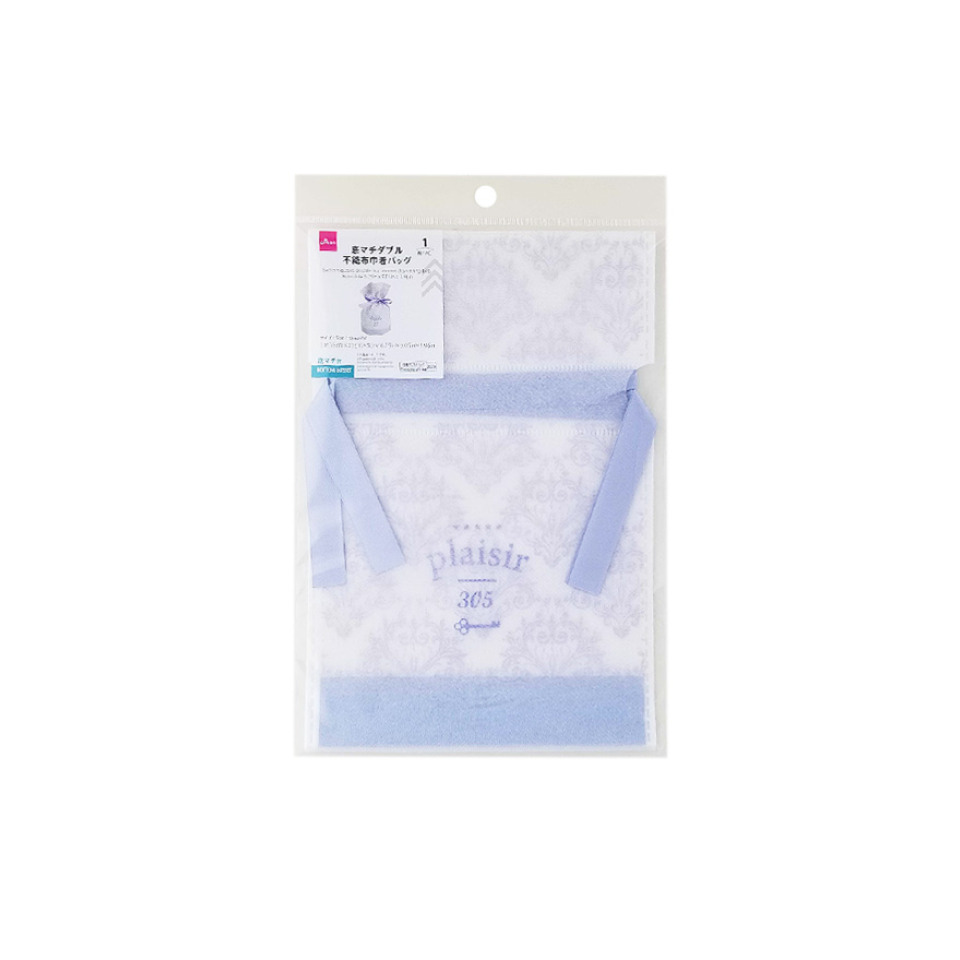 Double Bottom Gusset Drawstring Bag Hotel 6.29in x 9.05in x 1.96in