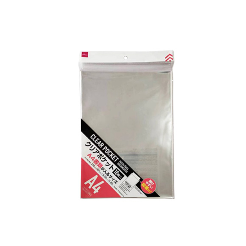 Clear Pockets A4