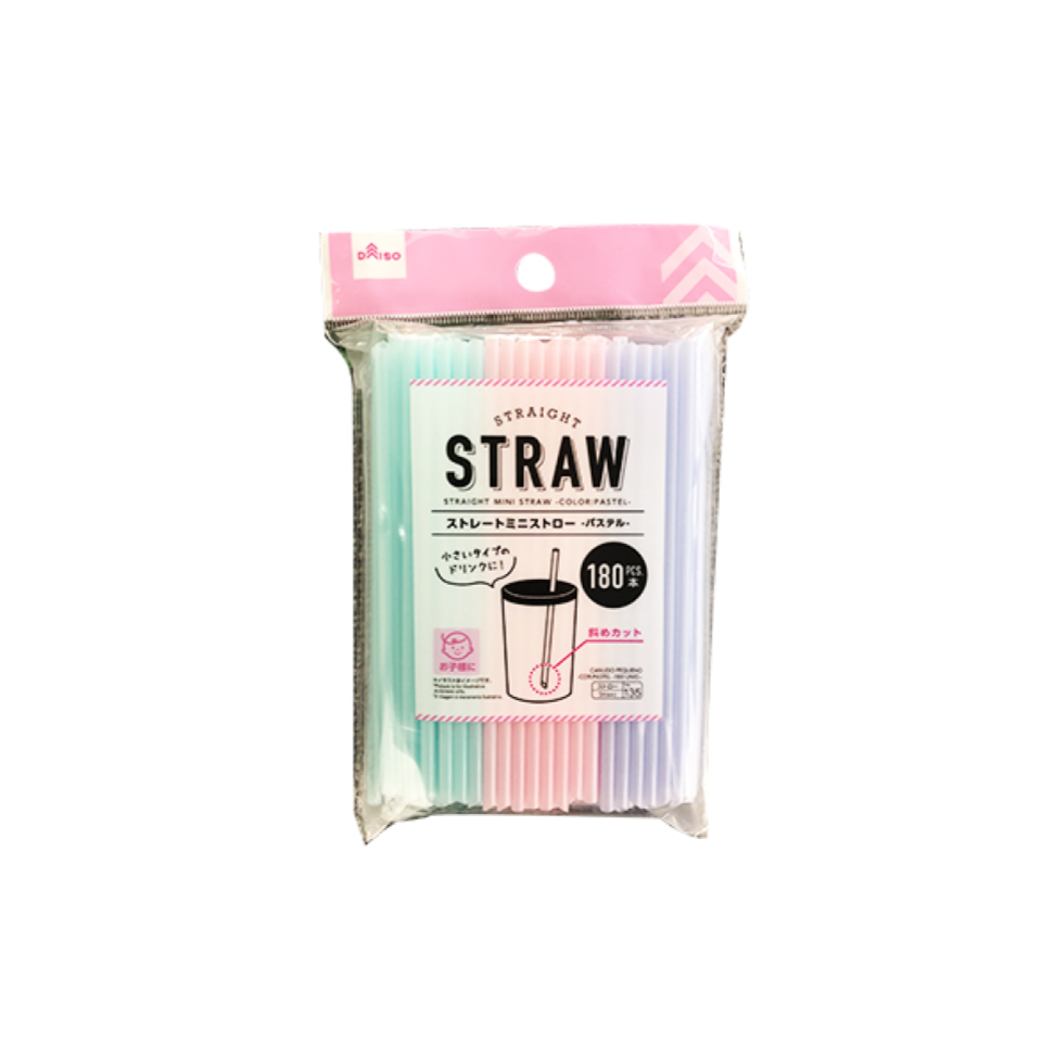 Straight Mini Straw Pastel