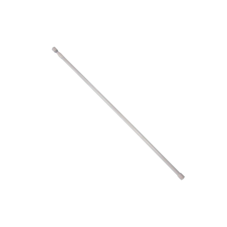 Spring Tension Rod White 120cm-190cm