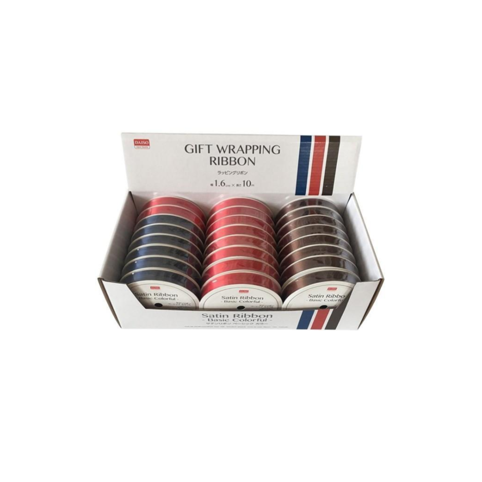 Satin Ribbon Basic 10m Colorful