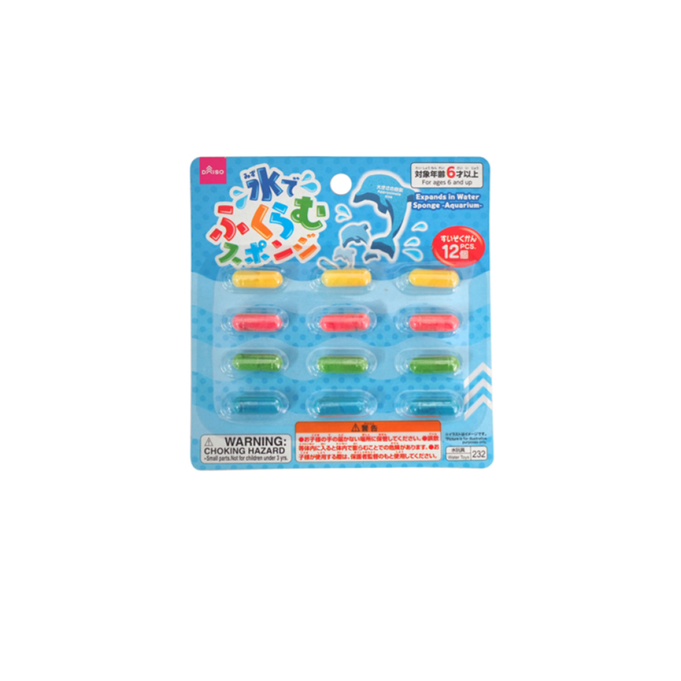 Expands in Water Sponge Aquarium