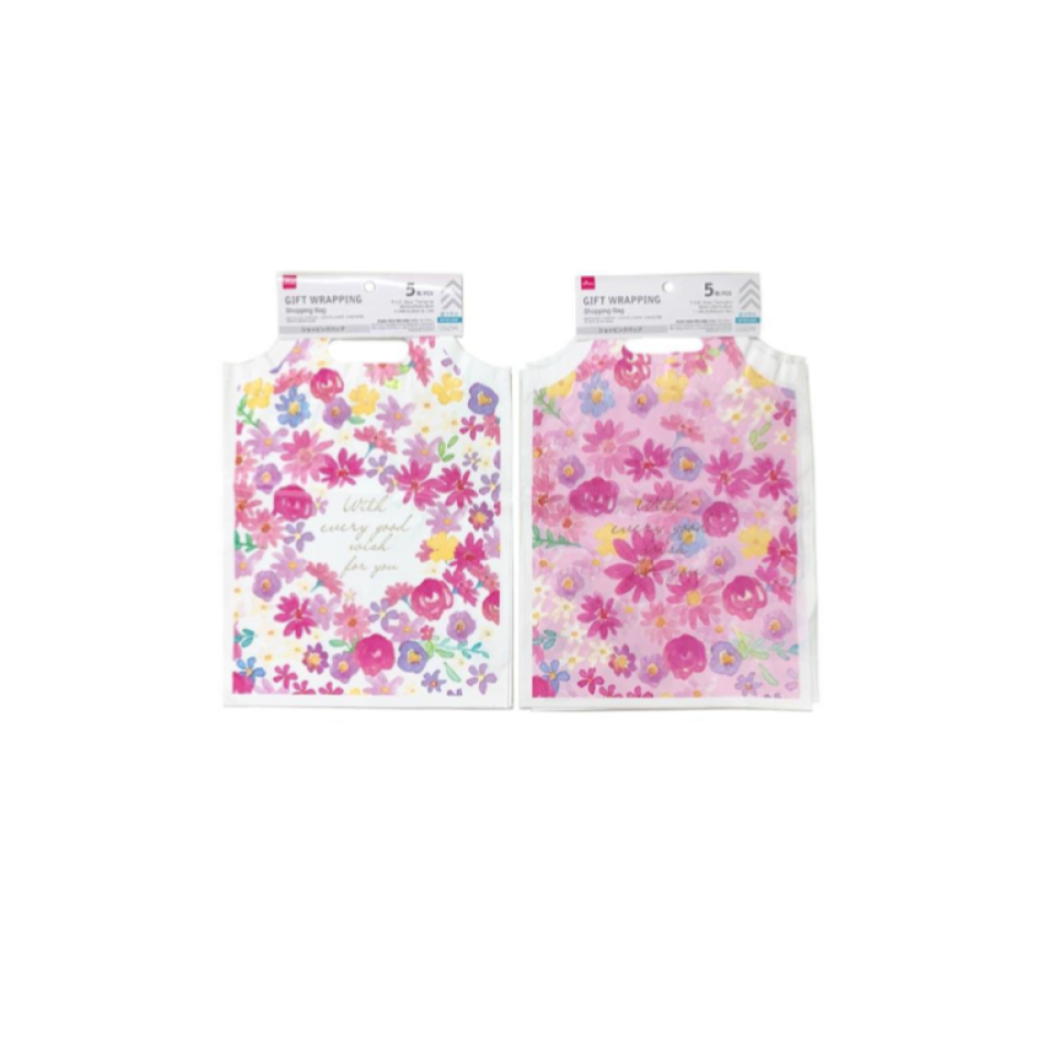 Shopping Bag Bright Flower 35cm x 25cm x 8cm