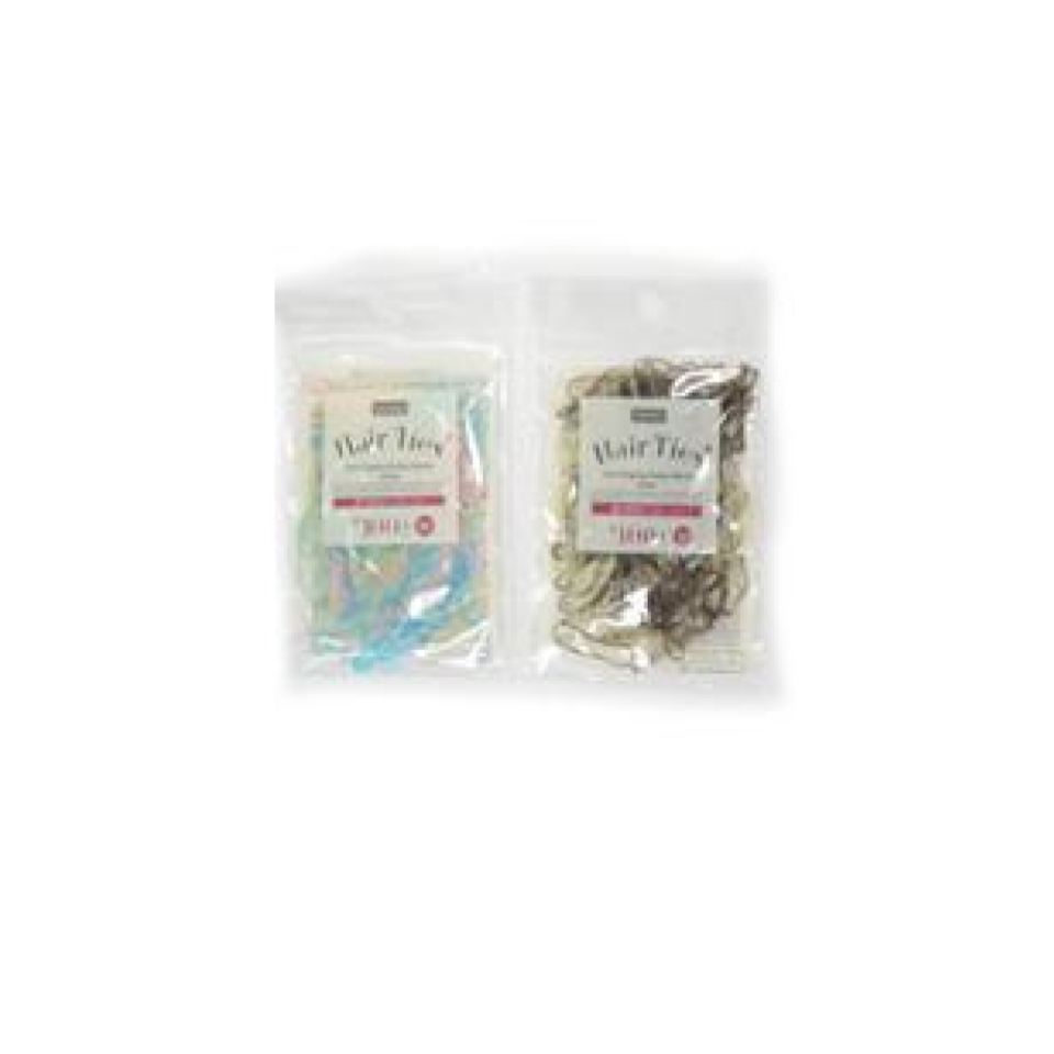 Tangle Free Rubber Medium Glitter