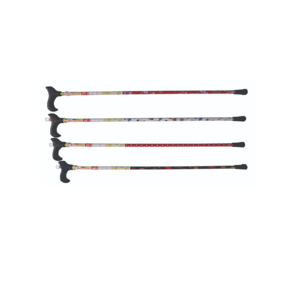 Steel Floral Walking Stick 74/76/78/80/82/84/86cm