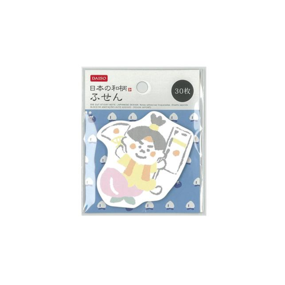 Die Cut Sticky Note Japanese Design 4 Momotaro