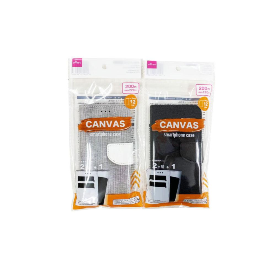 Smartphone Case 12Mini Notebook Type Canvas