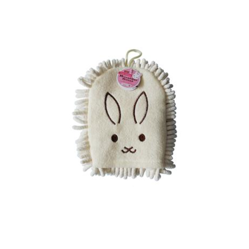 Microfiber Mitten Dust Cloth Yellow