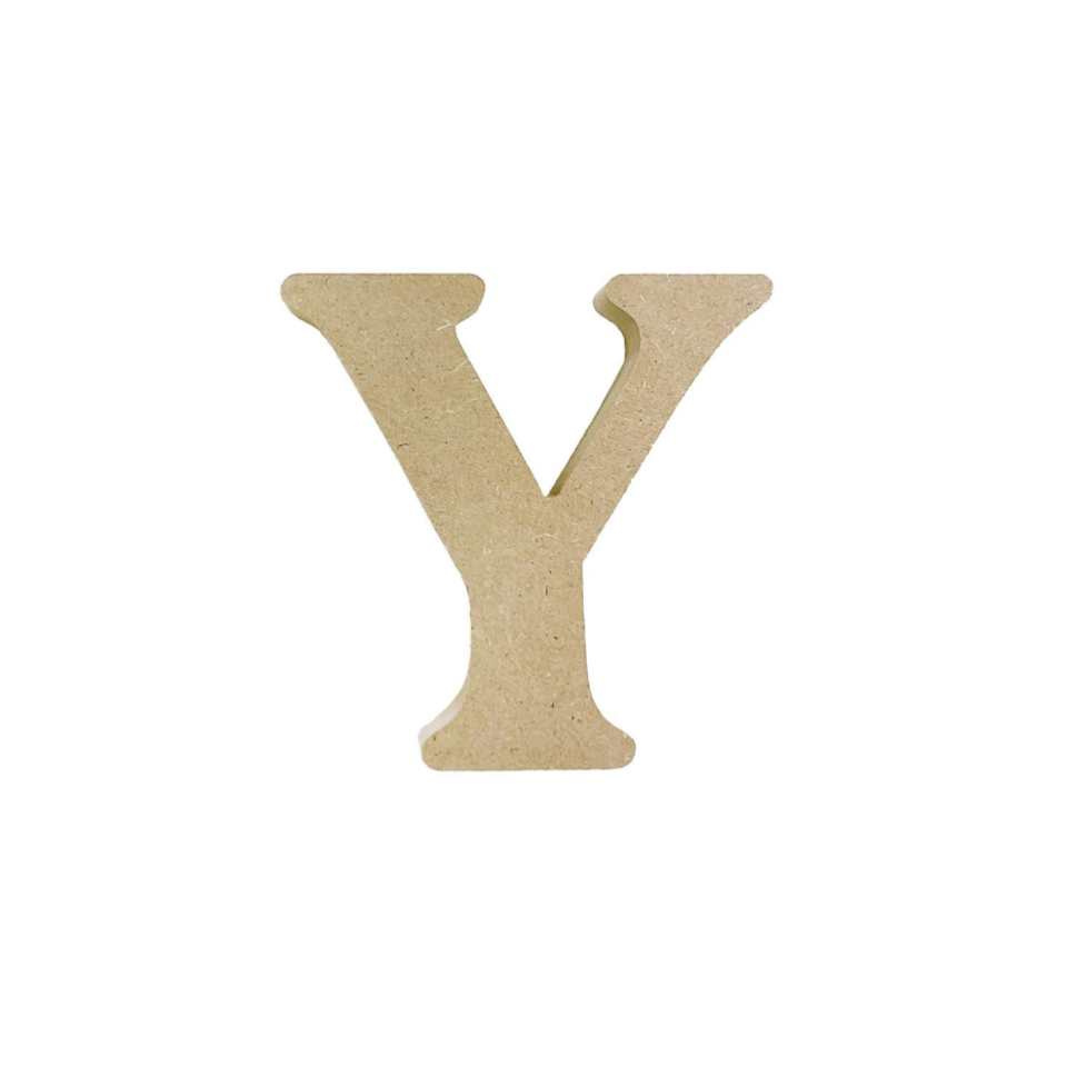 MDF Alphabet Y