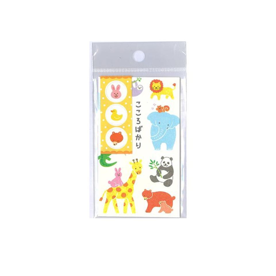 Tip Envelope with Sticker Animal B 7cm x 12cm