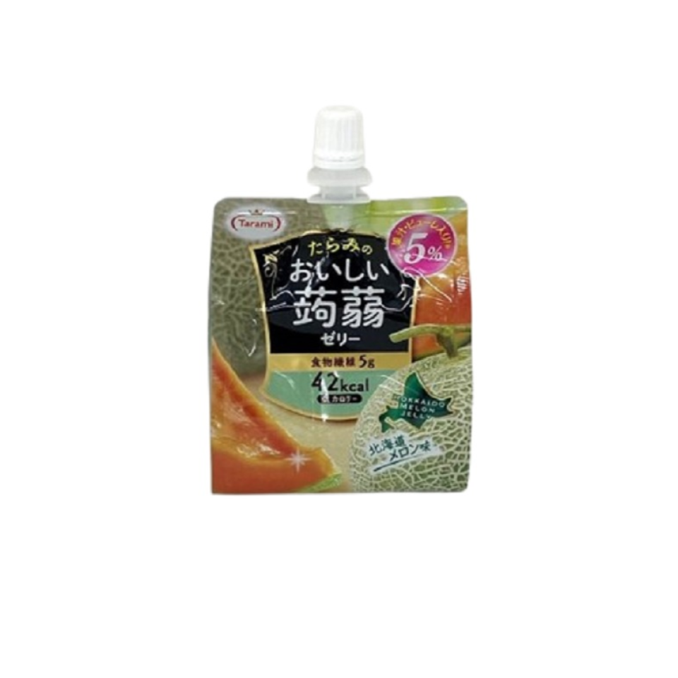 Tarami Delicious Konjac Jelly Hokkaido Melon Flavor