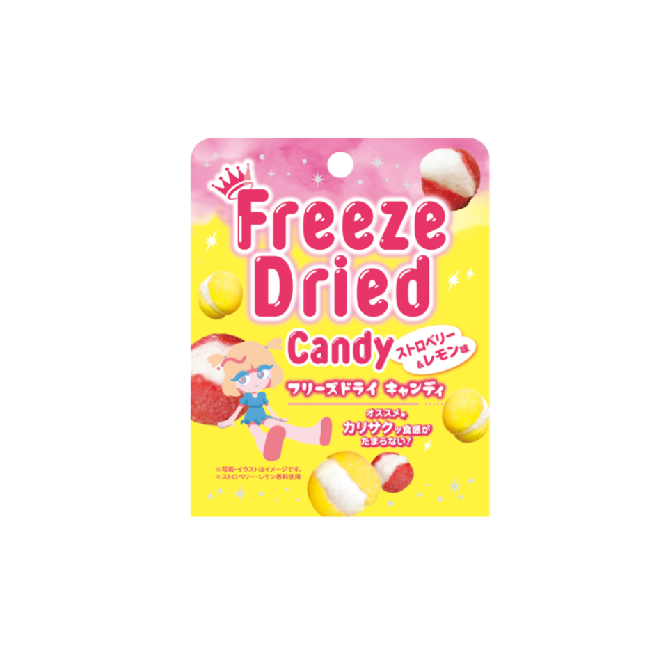Wea Japan Freeze-Dried Candy Strawberry & Lemon