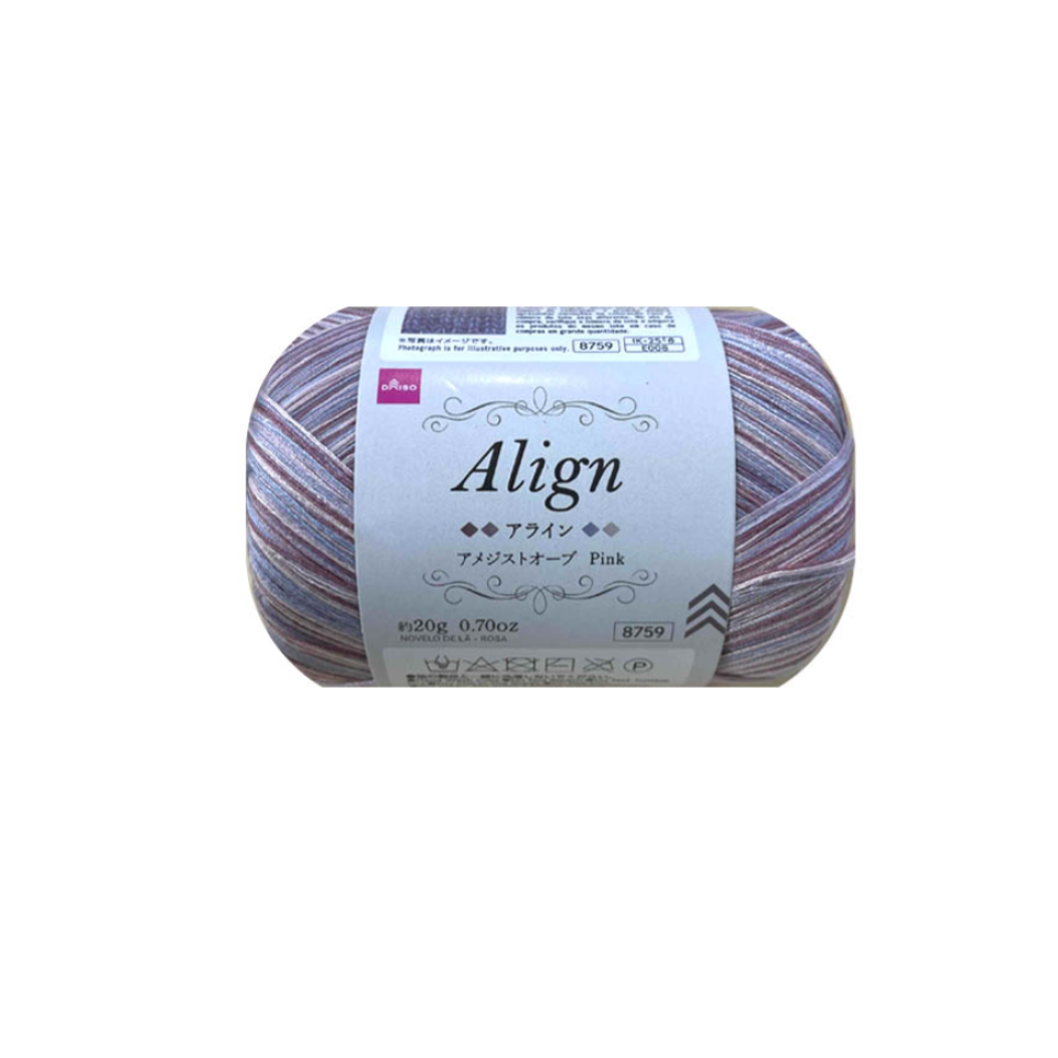 Yarn Align Pink