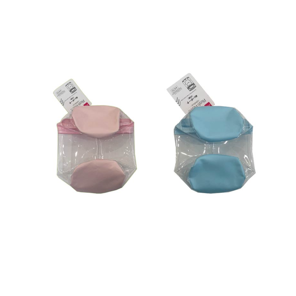 Plush Pouch Cylindrical 9cm x 9cm x 15cm