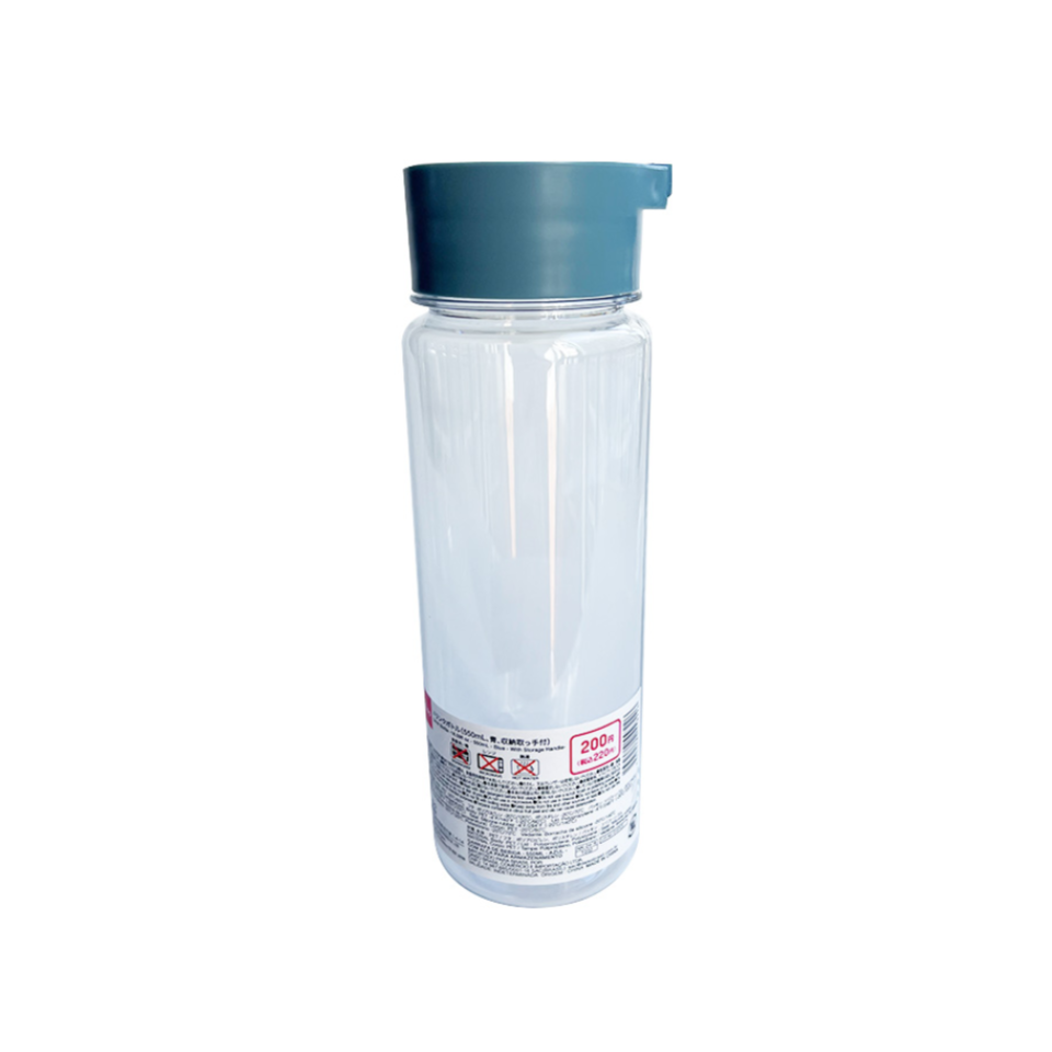 Drink Bottle with Storage Handle 550ml Blue