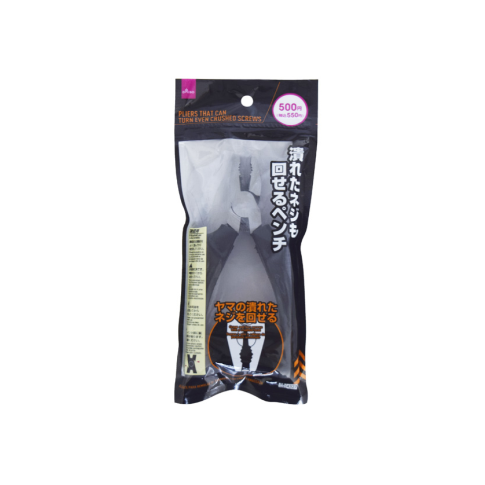 Pliers Able to Turn Crushed Screw