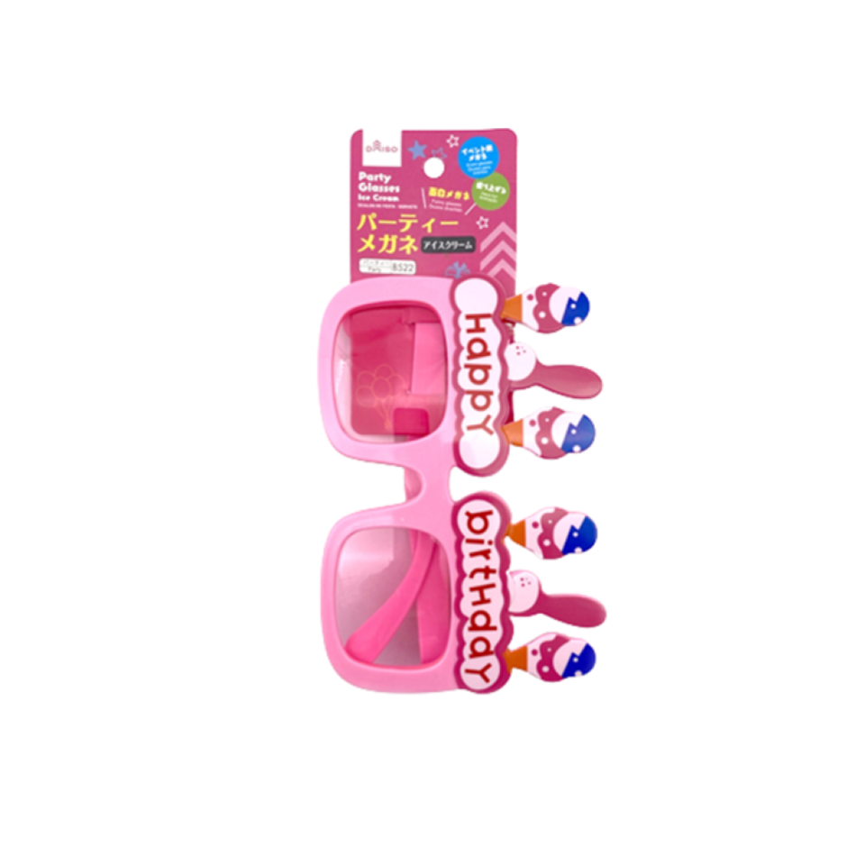 Party Glasses Ice Cream