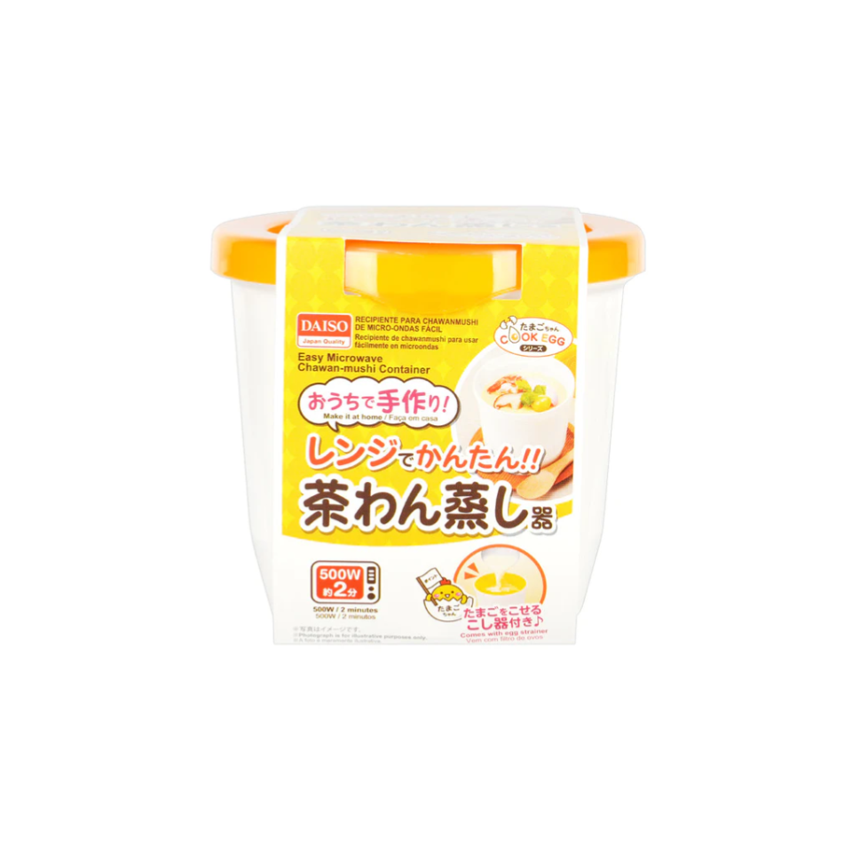 Easy Microwave Chawanmushi Container