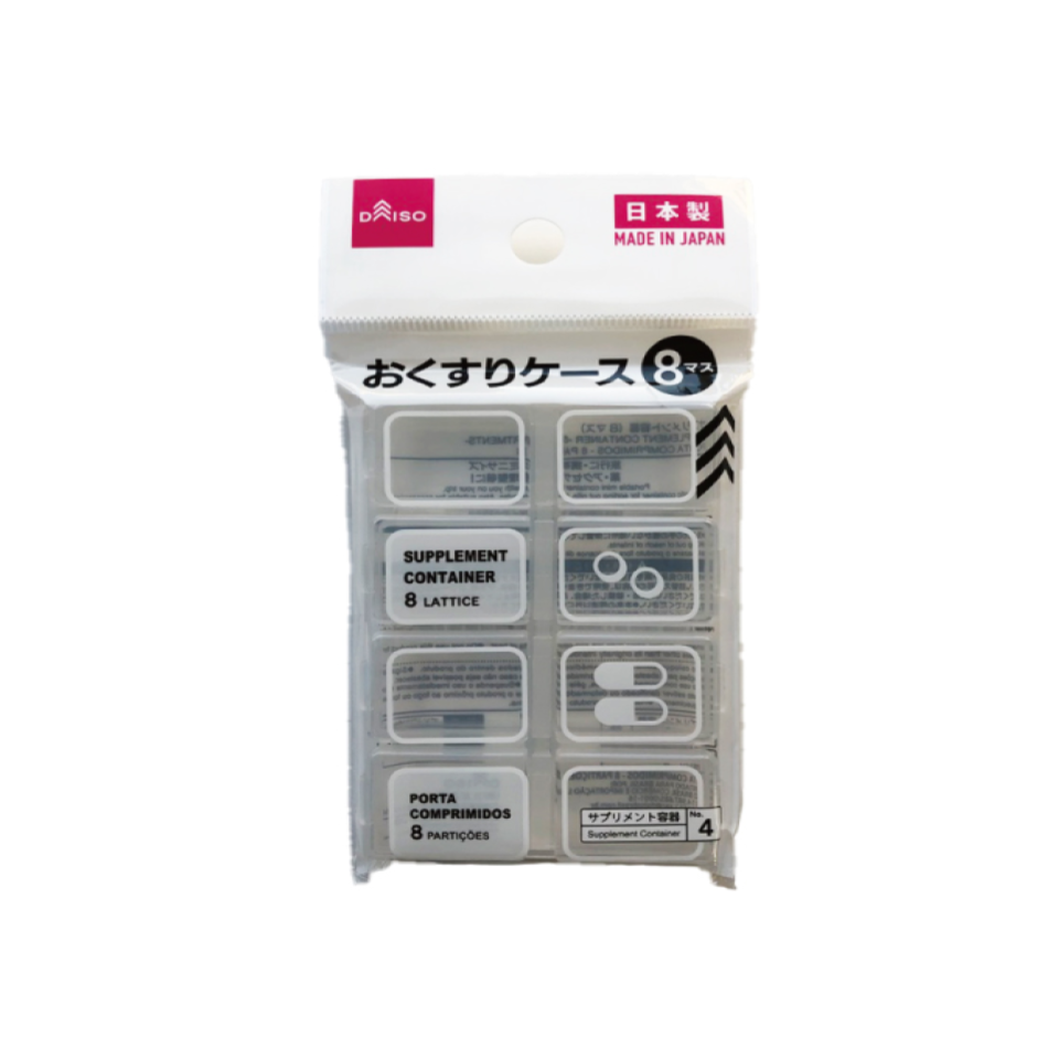 Pill Case Eight Partitions