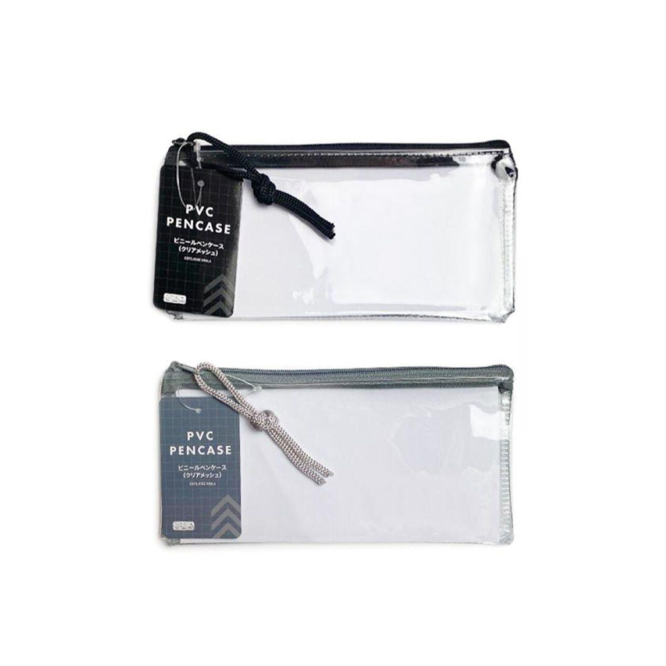 PVC Pencase Clear Mesh