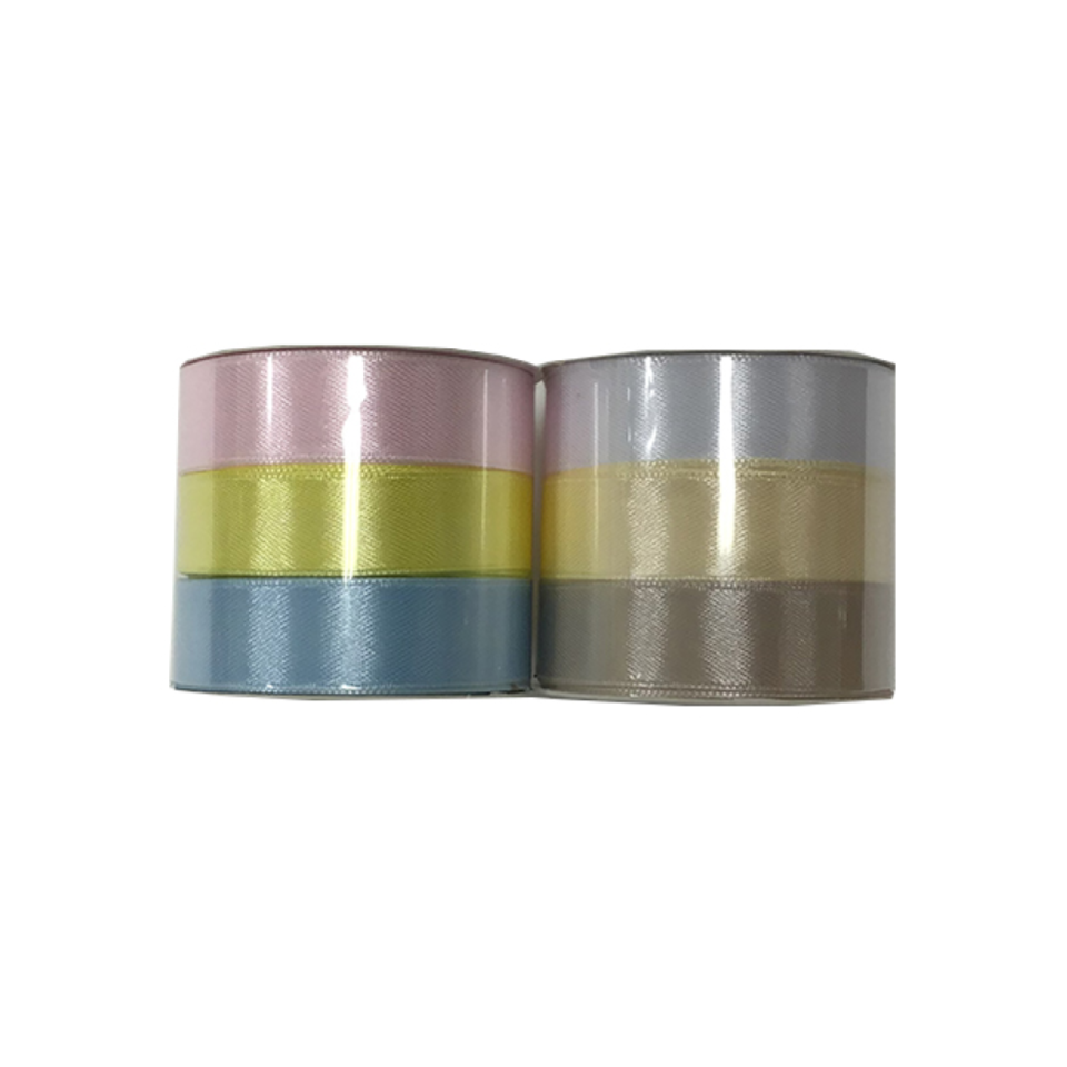 Three Color Ribbon Pastel