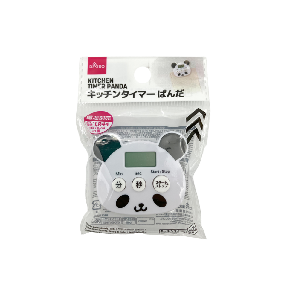 Kitchen Timer Panda – DAISO SINGAPORE Kitchen Timer Panda – DAISO SINGAPORE